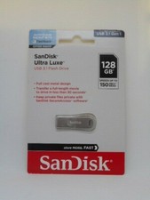New SanDisk 128GB Ultra Luxe USB 3.1 Flash Drive