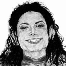 Michael Jackson stampe sorridenti 