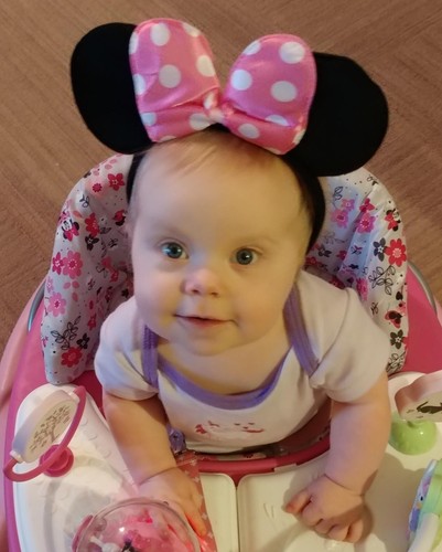 Minnie Mouse ears Red & Pink Bow-Mickey Mouse Ears Headbands adult/kid - Picture 4 of 10