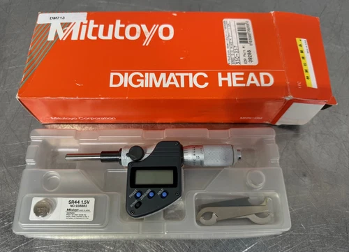 C198923 Mitutoyo DM713 Digitmatic 0-1" Digital Micrometer Head 0.00005"/0.001mm