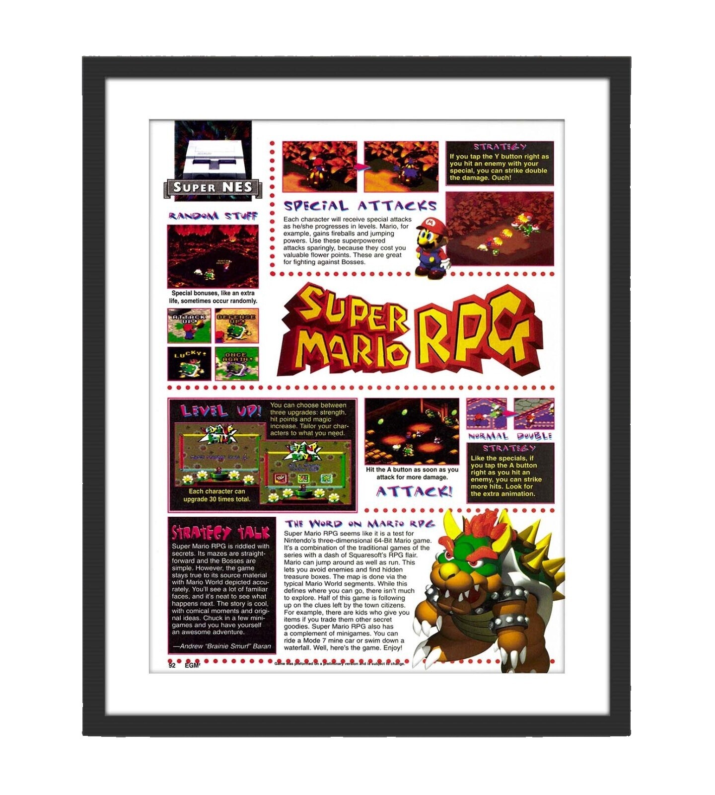 Mario Rpg Poster | eBay