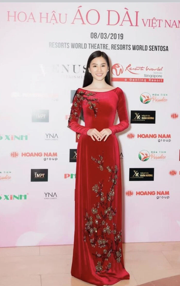 Ai Dai Thiet Ke Nhung Velvet Asian Xl Stretchable American 6 8