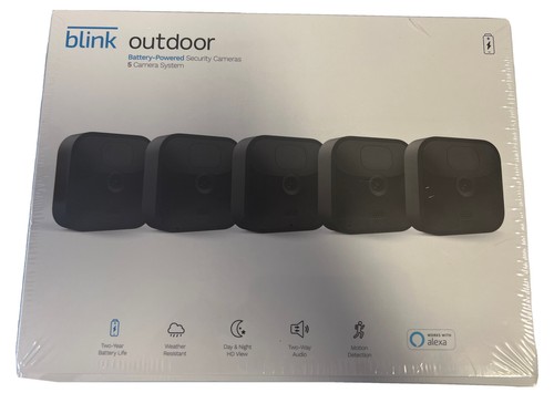 BRAND NEW Blink Outdoor Wireless Battery-Powered HD 5-Camera Security System - Picture 2 of 9