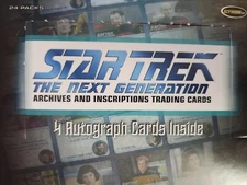 2022 Rittenhouse Star Trek TNG Archives and Inscriptions Base (20-29)