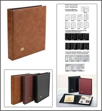 SAFE 521 6 Ring Binder Album Universal Light Brown Brown 4 Ring Mechanism Empty