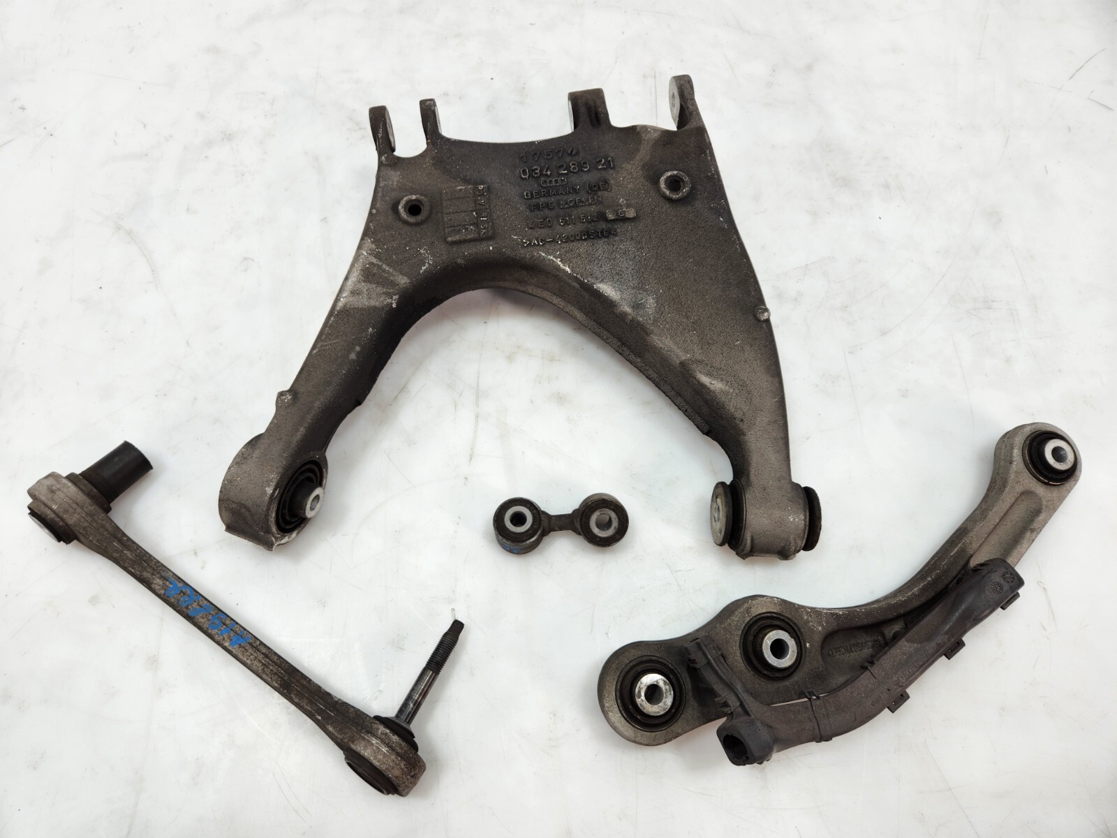 ✅ 03-12 OEM Bentley Continental GT GTC Rear Right Passenger Side Control Arm SET