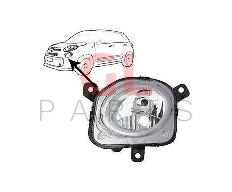 PARA FIAT 500L 2013- FARO Izquierdo TYC Mecánico 51887655 Nuevo ECE Foto 3 de 3
