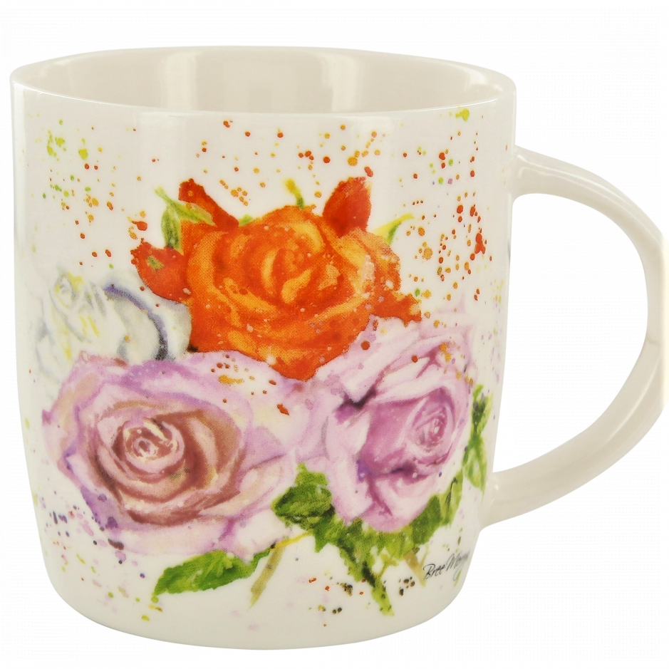 Roses Bouquet Fine China Mug Bree Merryn