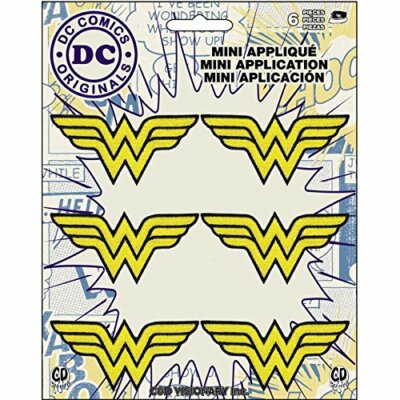 Dc Comics Aufnäher - Wonder Woman Insignia 2,25'' X 1'' 6 / Pkg