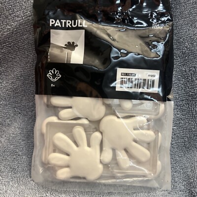 IKEA PATRULL Corner Bumper 8 Pack White Child Safety Baby Proof NEW 901.150.92