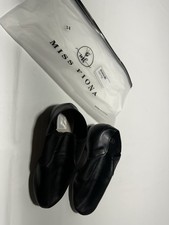 MissFiona Kids Black Jazz Shoes Slip On Dance Size 3