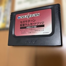 Sega Saturn Metal Slug Obi Postcard Included Ram Cartridge