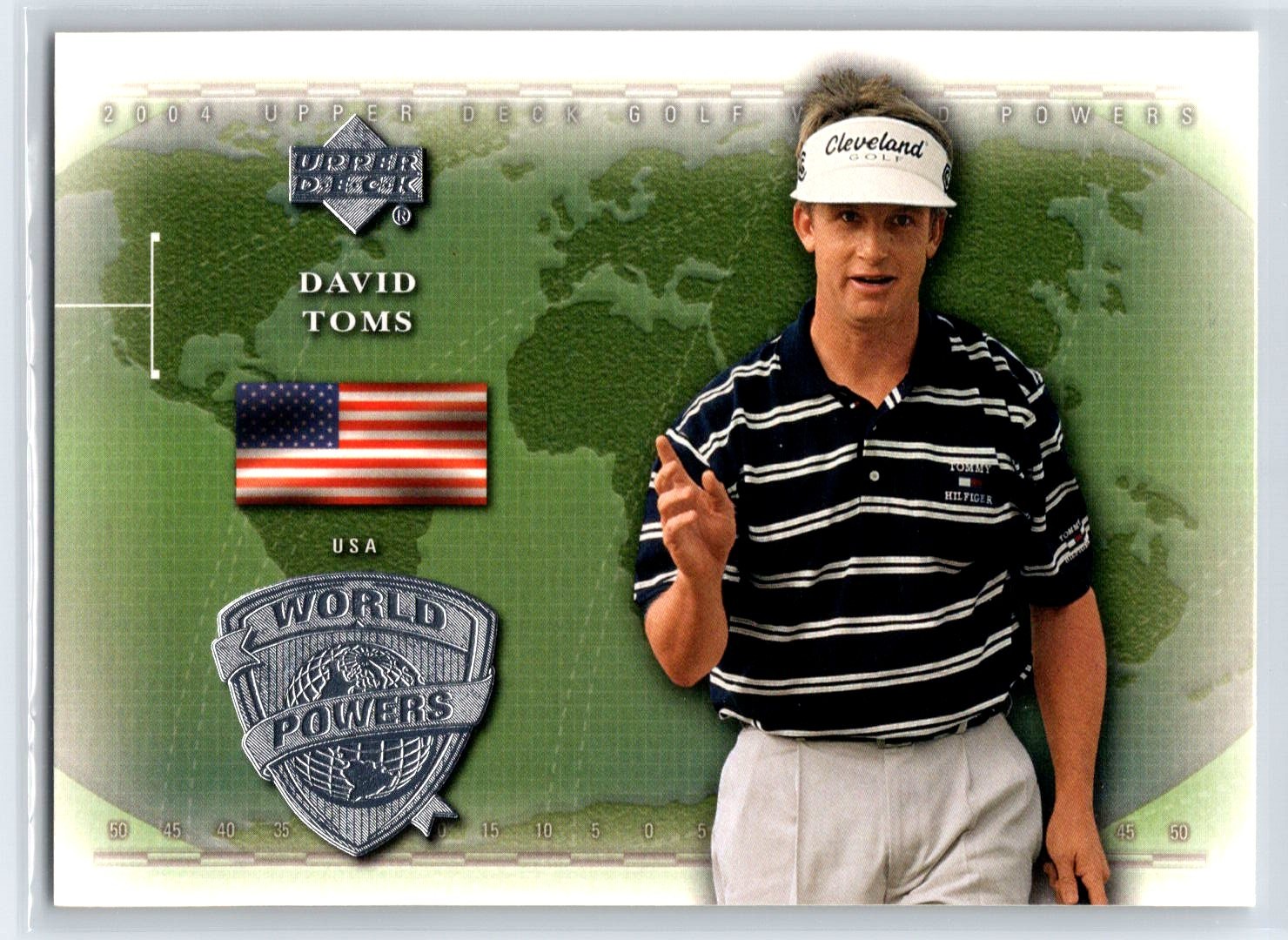 2004 Upper Deck David Toms World Powers #92