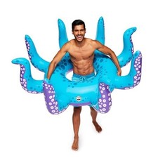 . Giant Octopus Tentacles Pool Float, 5 Feet Wide, Inflatable Floatie Tube, 