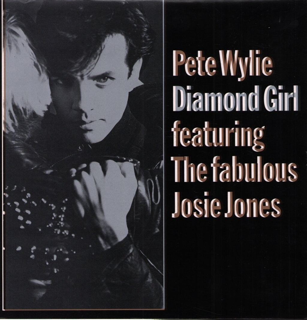 Pete Wylie Diamond Girl 12"" vinyl UK Mdm 1986 12"" in misprinted pic sleeve with