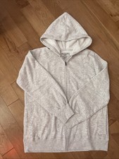 EUC Abercrombie Kids Girls Grey Hooded Sweatshirt Size 15/16
