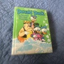 DONALD DUCK THE FABULOUS DIAMOND FOUNTAIN Big Little Book 1967 Whitman hardcover