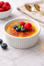 6x Kleinteich Porzellan Ramekin 9cm | Crème Brûlée Form | Ofenfest | Gastro 