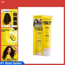 Curl Defining Cream for Curly Hair Frizz Control 6 oz Shea Butter Avocado Oil