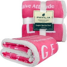 Healing Blanket Sherpa Fleece, Get Well Soon Gift, Soft Hug Compassion T