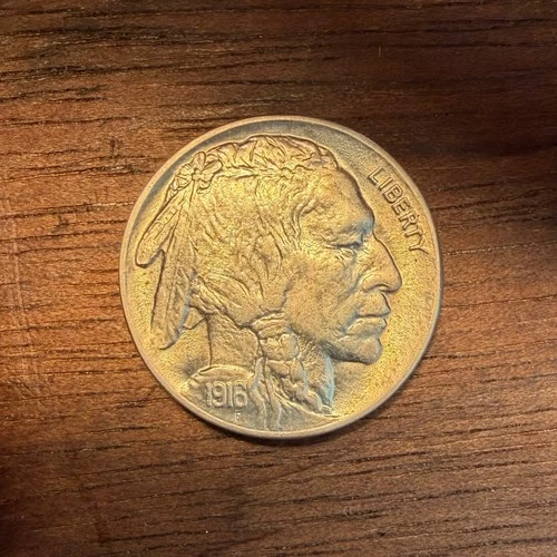 1916 Buffalo Nickel - Choice BU - Uncirculated Full Horn - Brilliant Coin!!