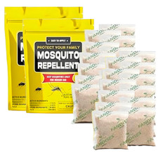 24x Mosquito Repellent Sachets Insect Bug Flea Tick Repeller Camping Hiking UK