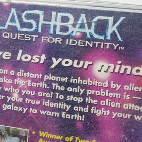 Sega CD Flashback The Quest for Identity Complete CIB W/ Registration Untested 