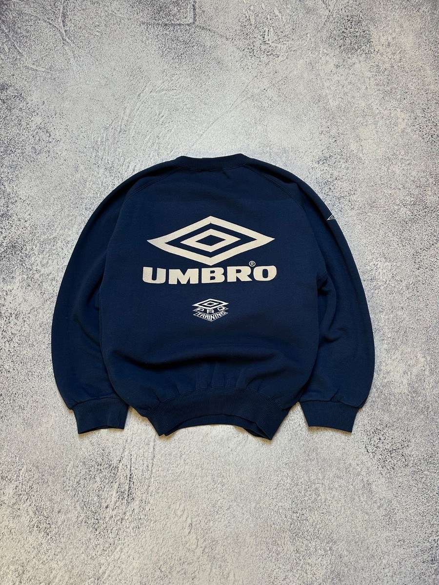 Vintage 90s Umbro Pro Training Sweatshirt Size XL Soccer Football