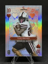 2024 Wild Card 5 Card Draw Stacked Deck Tahj Brooks 2/2 PRC