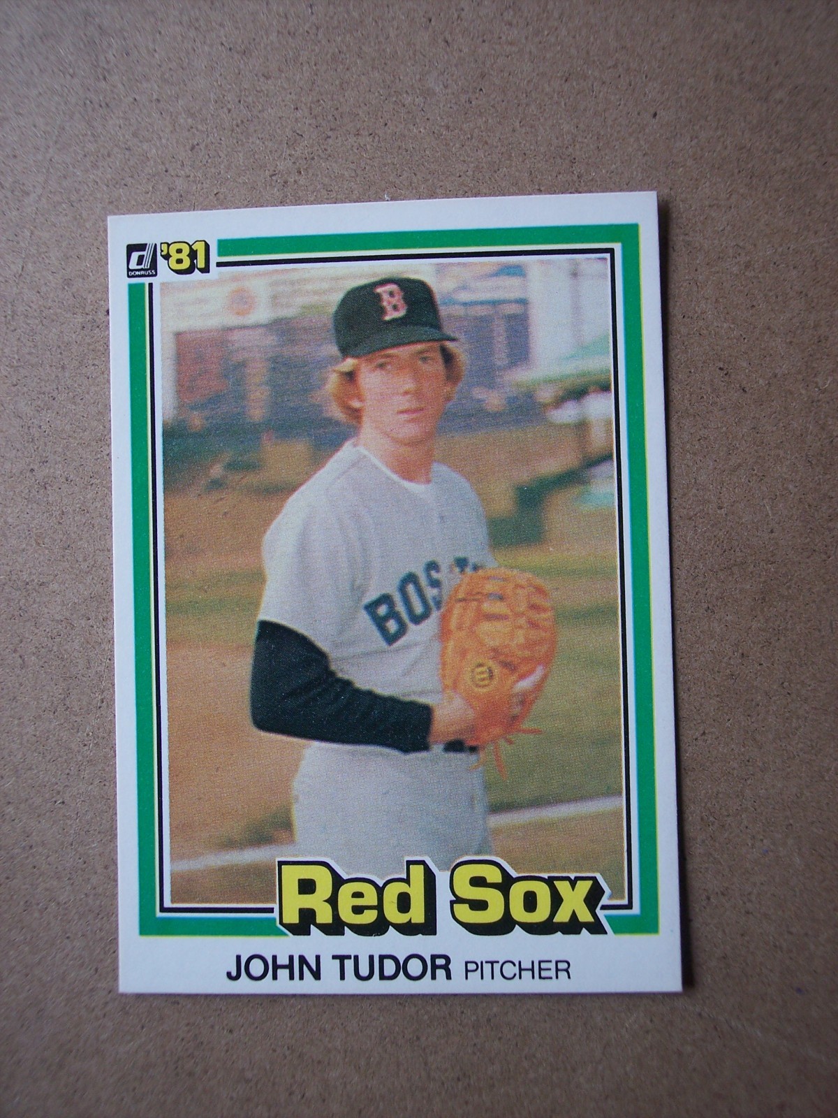 1981 Donruss John Tudor Rookie card #457 SHARP Pack GEM