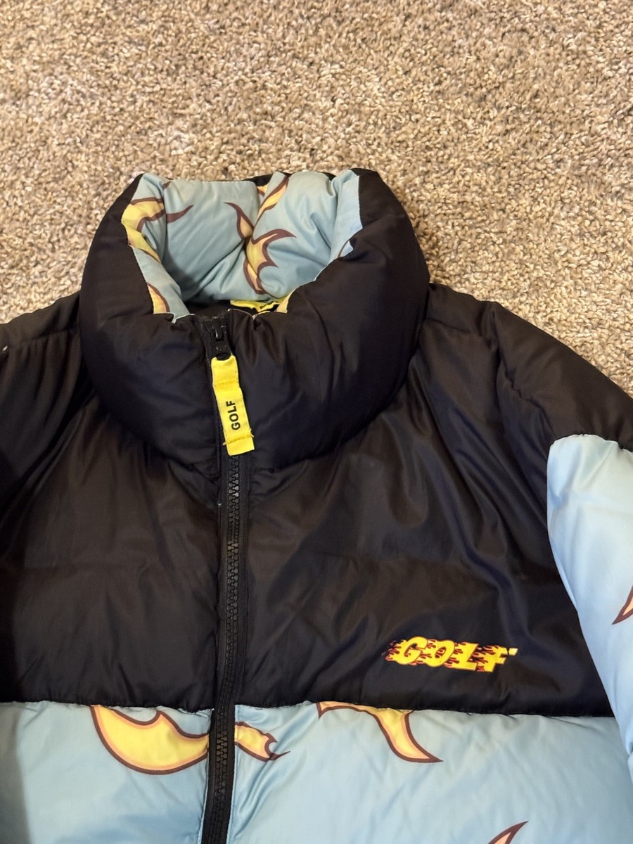 Golf Wang Flame Puffer Tyler The Creator FW17 - Size XL | eBay