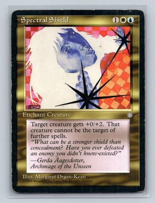 Magic: the gathering Ice Age Spectral Shield Uncommon MTG tcg