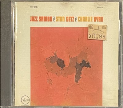 Stan Getz /Charlie Byrd - Jazz Samba  24 Karat Gold Disc GZS-1069 RARE