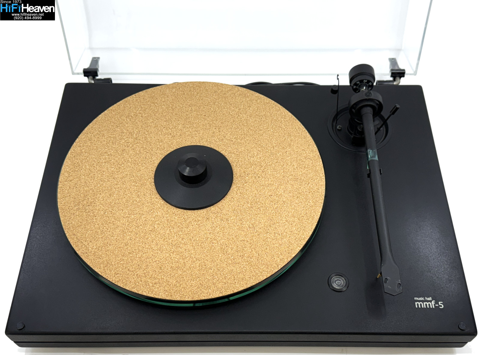 Music Hall MMF-5 2-Speed Manual Belt-Drive Turntable *NO CAR