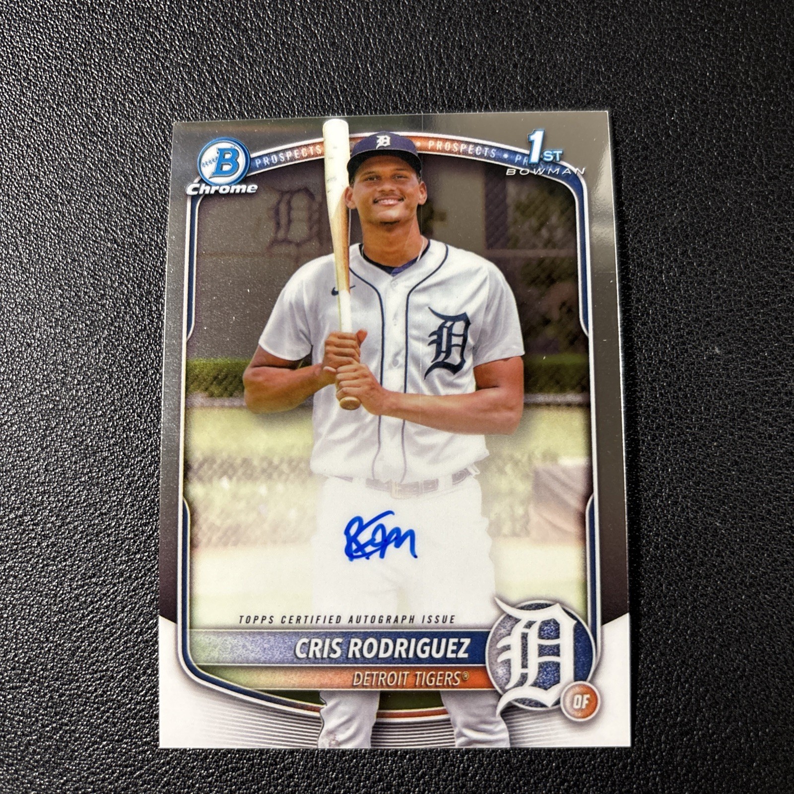 2025 Bowman Chrome - Prospect Autographs Cris Rodriguez, Cris Rodriguez #CPA-CR