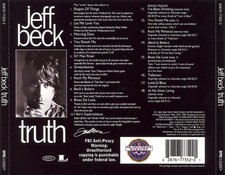 JEFF BECK - TRUTH [BONUS TRACKS] NEW CD