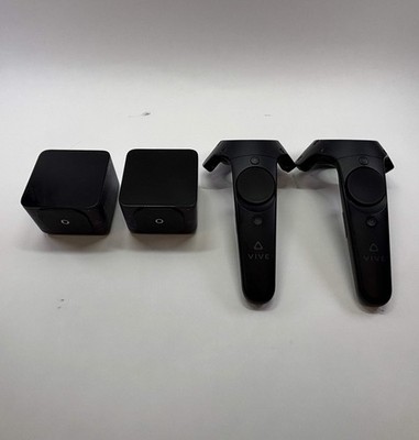 HTC VIVE Virtual Reality Basetations 1.0 and HTC VIVE Wand Controllers UNTESTED