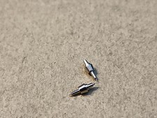 Lot Of 2 NOS Illinois 18s SRSC 1281 47605 Balance Staffs For O.F. 6th Model