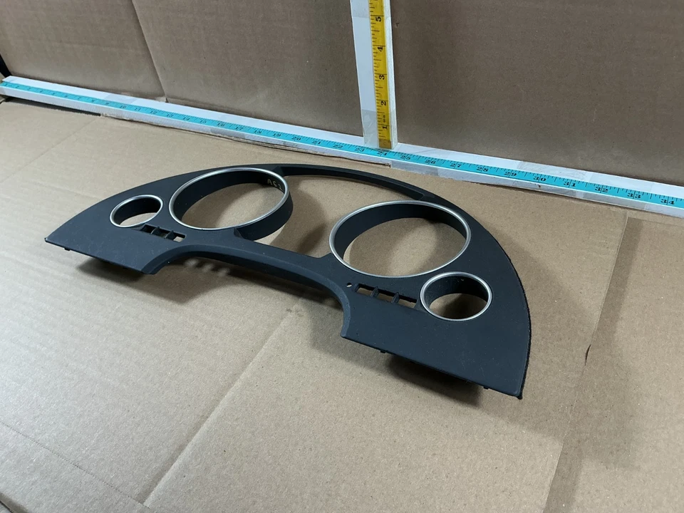 2003-2009 Audi A4 B7 acabamento da tampa do velocímetro 1036903064 fabricante de equipamento original - Imagem 2 de 4