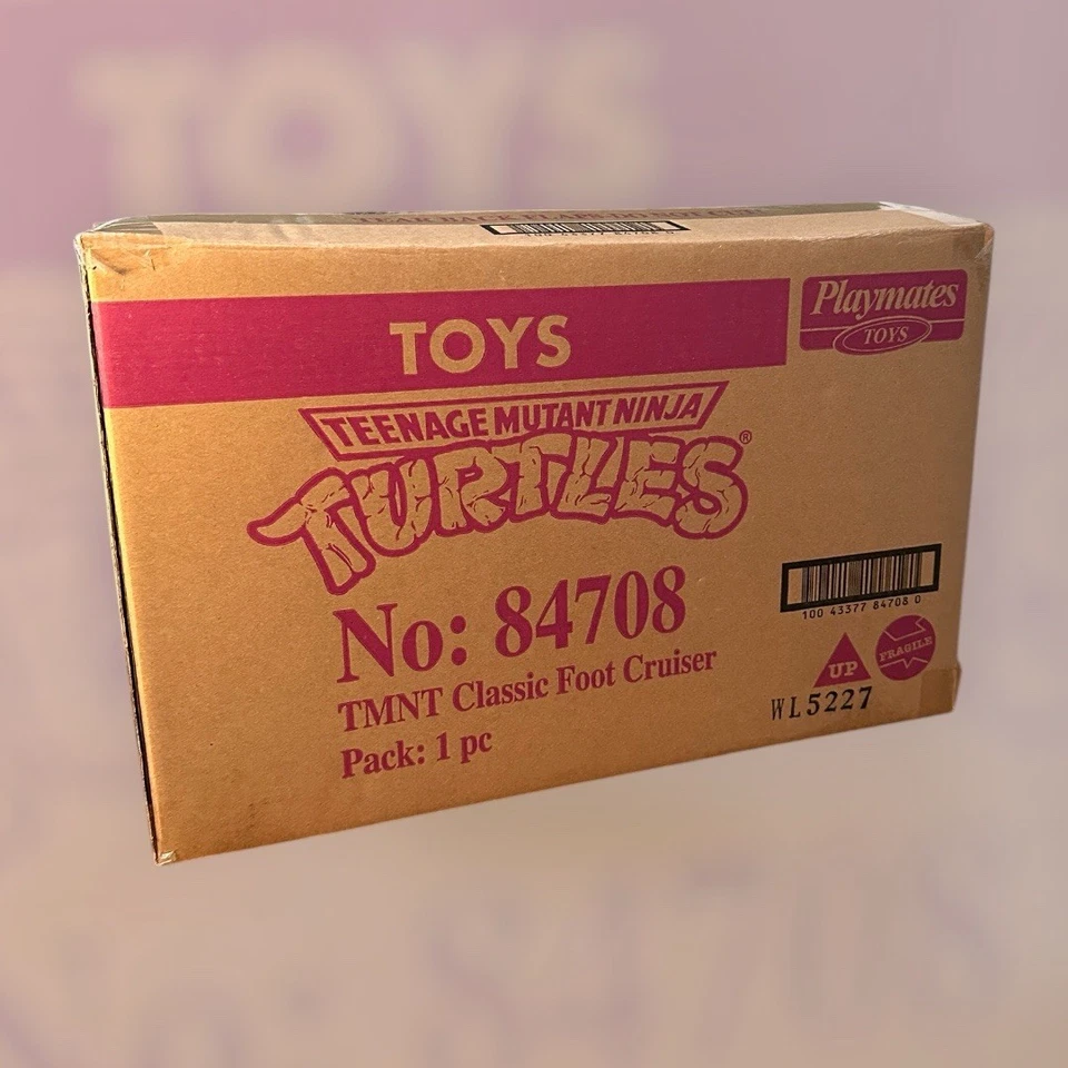 TMNT 经典足巡洋舰步兵玩伴玩具亚马逊独家全新! — 第 2/4 张图片