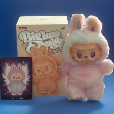 Pop Mart The Monsters Big Into Energy Blind Box Confirmed Luck Plush Pendant
