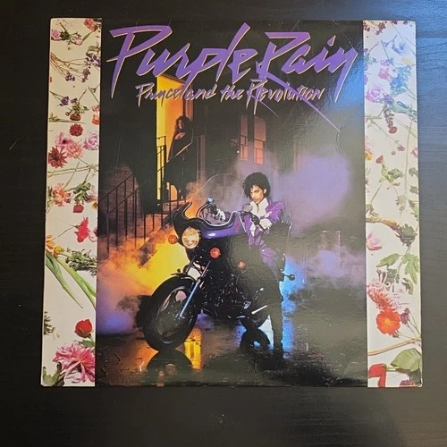 PRINCE Purple Rain ~ Original 1984 Pressing W1-25110 NO BARCODE W/ Poster