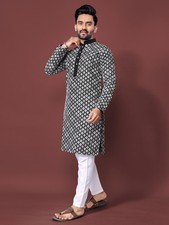 Bundle of Indian Men's Silk Kurtas Wedding Party Festival Outfit Pick Any