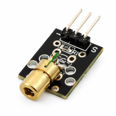 KY-008 Laser Modul 650nm 5V Rot Punkt Laser Diode Sender für Arduino Raspberry