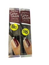 Sally Hansen Color Quick Fast Dry Nail Color Pen #13 Black Cherry- 2 Pack!