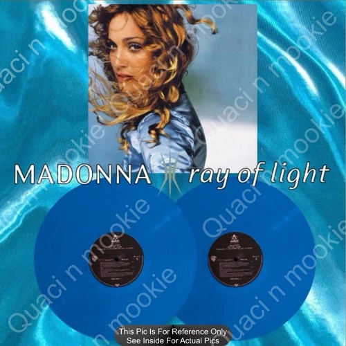 New/Sealed LE Import on 2LP Blue Vinyl Madonna Ray Of Light - 2017 Reissue