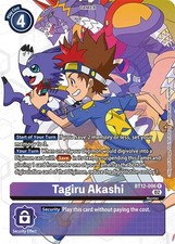 Tagiru Akashi BT12-096 R (Alternate Art) - Across Time - Digimon