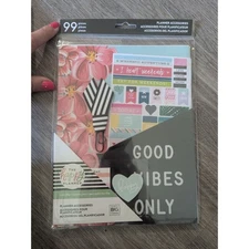 Happy Planner Accessories 99 Pieces Stickers Folder Sticky Notes Paper Clip
