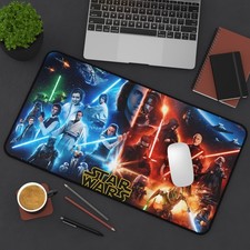 Star Wars Desk Mat - Anti-Slip Neoprene, 3 Sizes for Home/Office