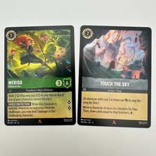 Lorcana Merida Gifted Archer 89/204 Touch the Sky 199/204 Uncommon Lot Set
